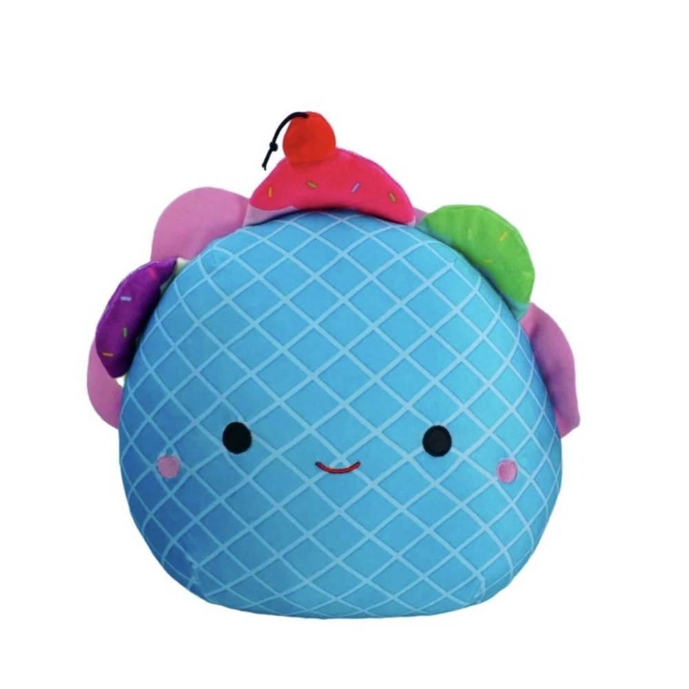 Squishmallow Bertie Plush Doll Blue Ice Cream Taco Soft Stuffed Toys Gifts 12"